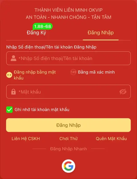 ĐĂNG KÝ 68WI